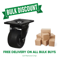 BULK BUY / 75mm Low Level Nylon Castor | 400kg
