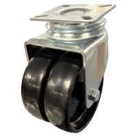 Light Duty 75mm Polypropylene Swivel Castor - 80kg Load