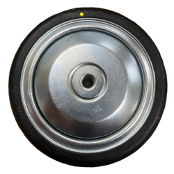 Medium Duty 125mm Anti-Static Rubber Wheel - 100kg Load
