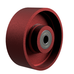 Industrial Heavy Duty 200mm Ductile Iron Wheel - 2500kg Load