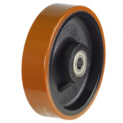 Extra Heavy Duty 250mm Polyurethane on Cast Iron Wheel - 1300kg Load