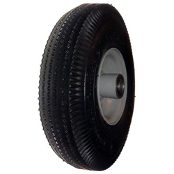 Medium Duty 260mm Pneumatic Rubber Wheel - 150kg Load