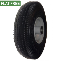 260mm Puncture Proof/Flat Free PU Wheel [150kg max load]