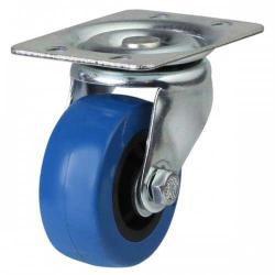 Light Duty 50mm Synthetic Polymer Swivel Castor - 30kg Load