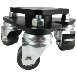 Heavy Duty 100mm Cast Iron Swivel Castor 460kg Load