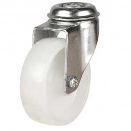 100mm Polypropylene Swivel Castor [80kg max load]