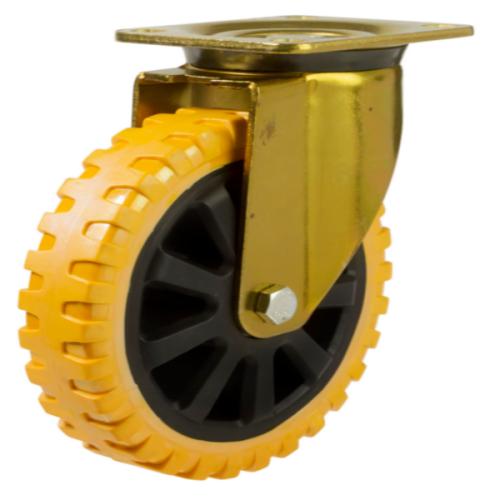 125mm Polyurethane Swivel Castor [250kg max load]