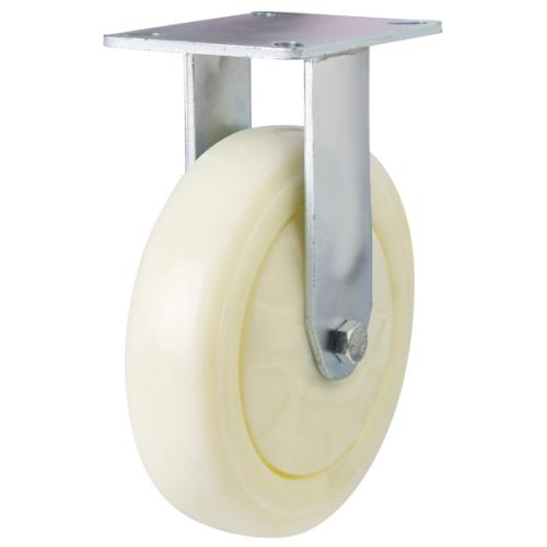 200mm Nylon Fixed Castor [400kg max load]