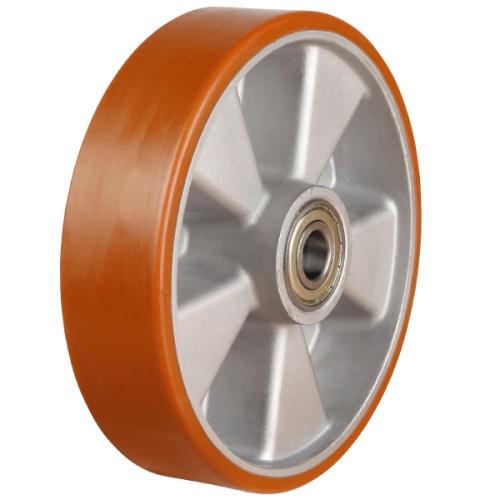 Heavy Duty 200mm Polyurethane on Aluminium Wheel - 800kg Load