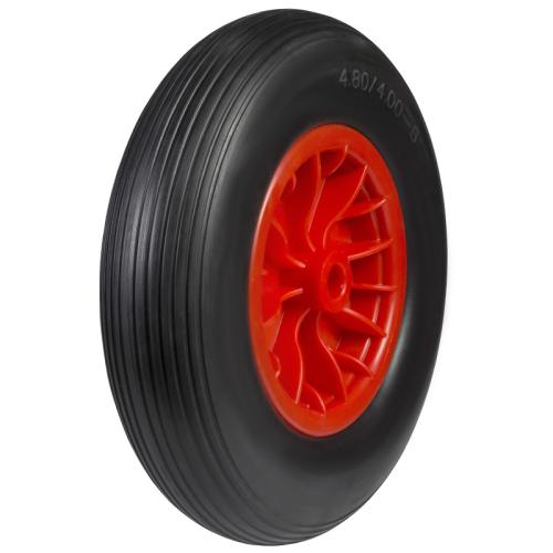 Medium Duty 400mm Puncture Proof PU Wheel - 120kg Load