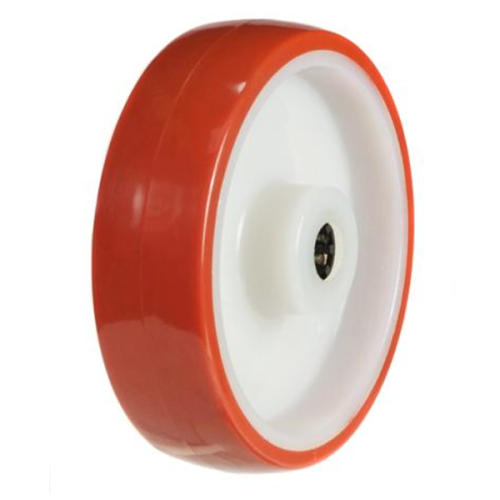 Heavy Duty 200mm Polyurethane on Nylon Wheel - 500kg Load