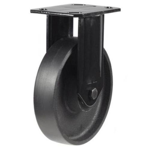 150mm Cast Iron Fixed Castor [900kg max load]