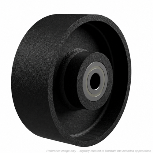 Industrial Heavy Duty 300mm Ductile Iron Wheel - 2900kg Load