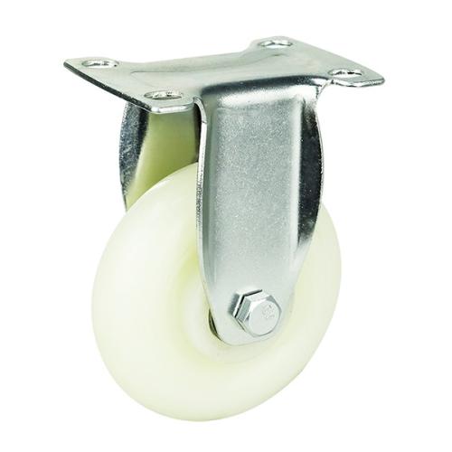 Light Duty 100mm Polypropylene Fixed Castor - 90kg Load