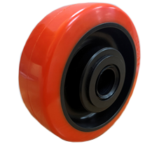 Medium Duty 100mm Polyurethane on Nylon Wheel - 200kg Load