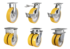A collection of Ultra Heavy Duty Castors